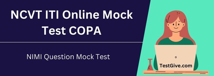 NCVT ITI NIMI Mock Test COPA