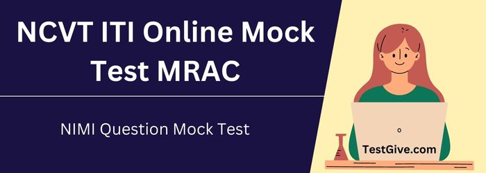 NCVT ITI NIMI Mock Test RAC 1st & 2nd Year 