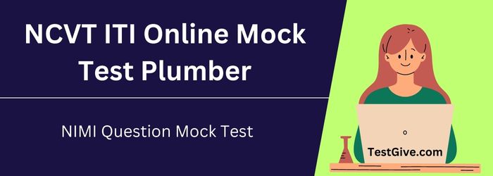 NCVT ITI NIMI Mock Test Plumber